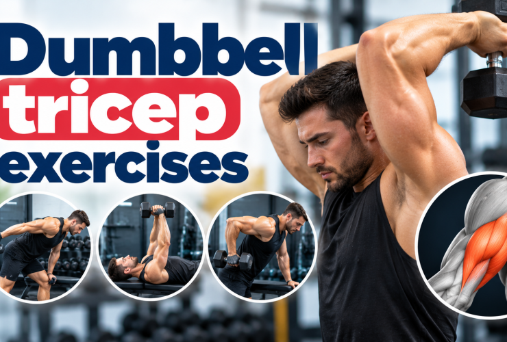 Dumbbell tricep exercises